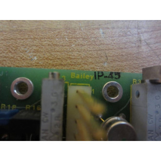 ABB Bailey 663001 Amplifier Board 6630080E1 - Used