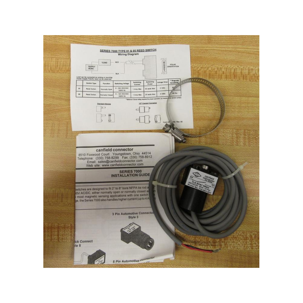 Canfield Connector 710-300-201 Reed Switch 710300201
