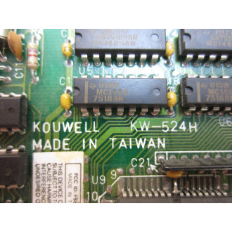 Kouwell KW-524H PC Board KW524H - Used