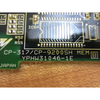 Yaskawa CP-317 Board CP-9200SH YPHW31046-1E - Used