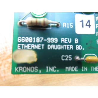 Kronos 6500187-001 Circuit Board 6500187001 - Used