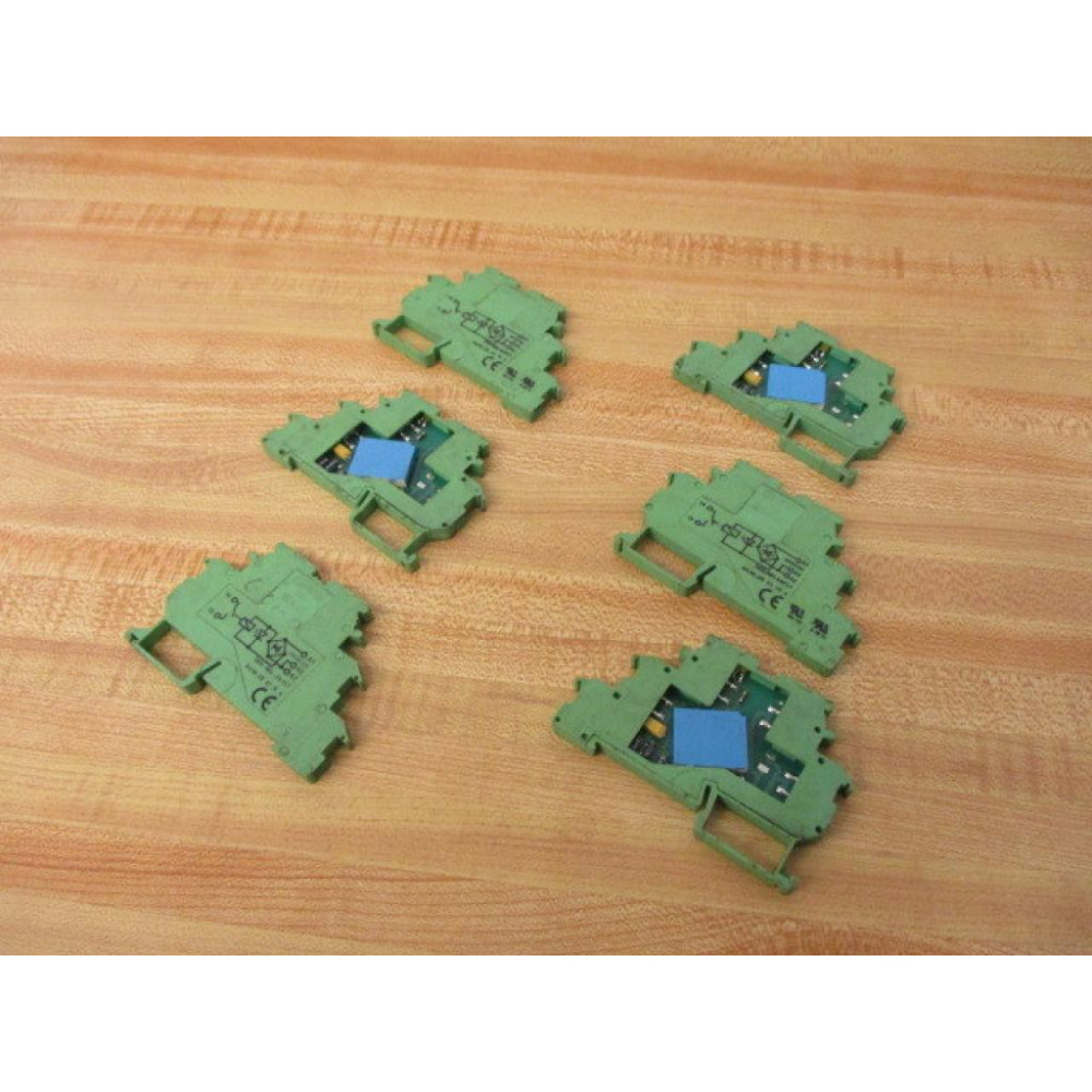 Phoenix Contact DEK-REL-2401 Block DEKREL2401 (Pack of 6) - Used