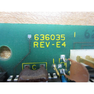 Allen Bradley 636035 Circuit Board Rev.E4 - Used