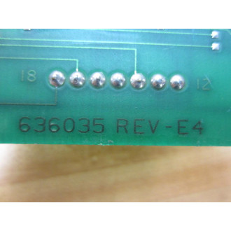 Allen Bradley 636035 Circuit Board Rev.E4 - Used