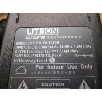 Liteon Tech. PA-1051-0 Adapter PA10510 - New No Box
