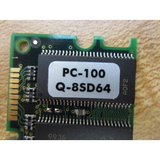 Q-8SD64 64MB 100MHz PC100 DIMM Memory Module - New No Box