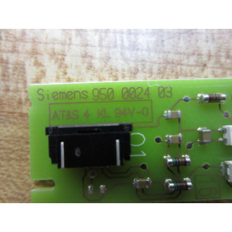 Siemens 950 0024 03 Circuit Board 950002403 - New No Box