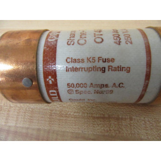 Gould Shawmut Ferraz Trionic OT450 Fuse 0T450 - New No Box