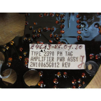 Fisher Rosemount 2N10065G012 Control Card 2390 - Used