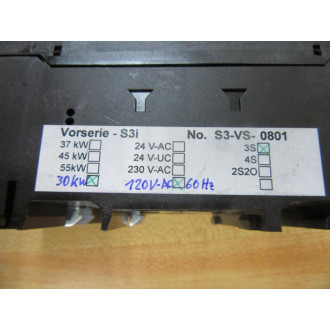 Siemens 3RT2044-1AK10 Contactor 3RT20441AK10 Missing Cover Cap - New No Box