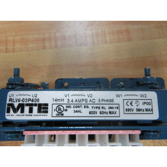 MTE RLW-03P406 Reactor RLW03P406 - New No Box