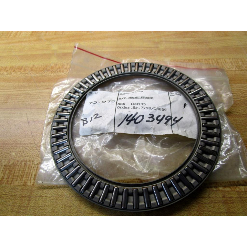 INA AXK 100135 Needle Bearing 70.975