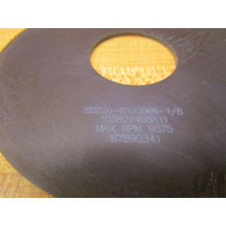 Norton SD220-R100B69-18 Diamond Grinding Wheel SD220R100B6918 - New No Box