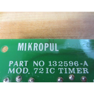 Mikropul 132596-A Timer Board 72IC - New No Box