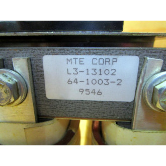 MTE L3-13102 Line Reactor 64-1003-2 - Used