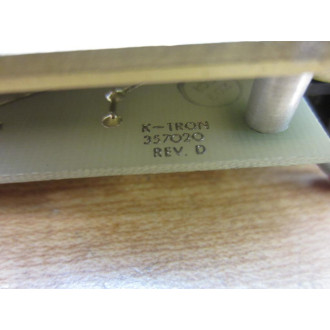 K-Tron 357020 Circuit Board - Used