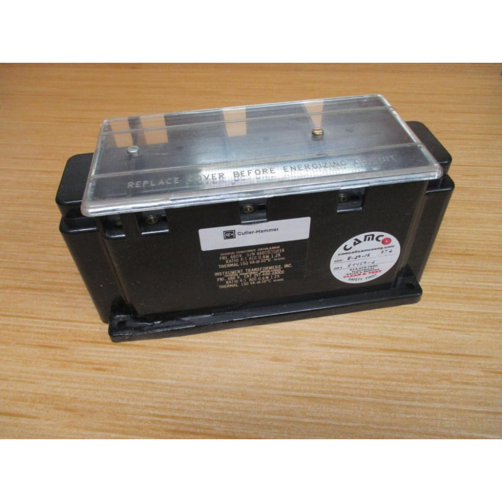 Cutler Hammer 3VT-460-480CC Potential Transformer 3VT460480CC - Used