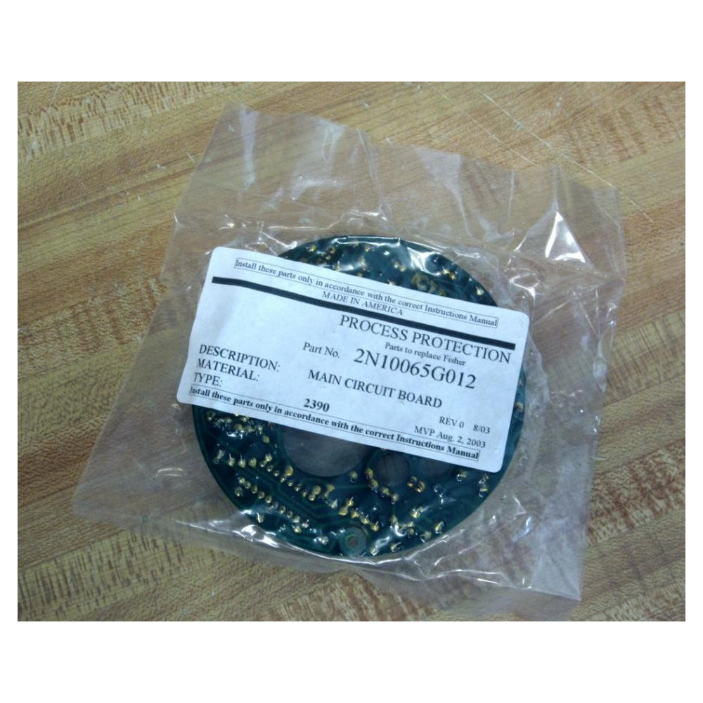 Fisher Rosemount 2N10065G012 Control Card 2390 - New No Box