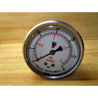Valley Instrument J7242P Gauge 63MMSEVB-B