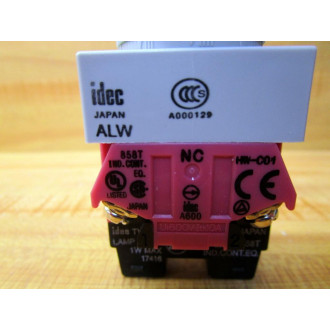 IDEC ALFW29911-G-12V Pushbutton ALFW29911G12V