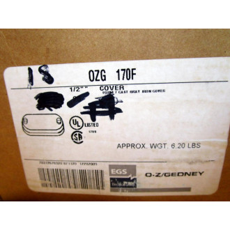 OZ Gedney OZG 170F 12" Cover OZG170F (Pack of 18)
