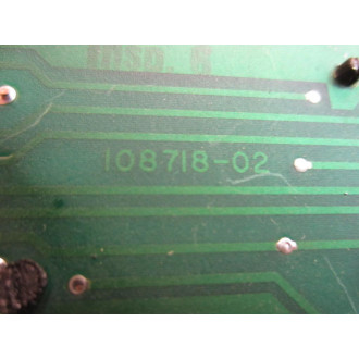 Allen Bradley 108168 Circuit Board 108718-02 Rev.10 - Used