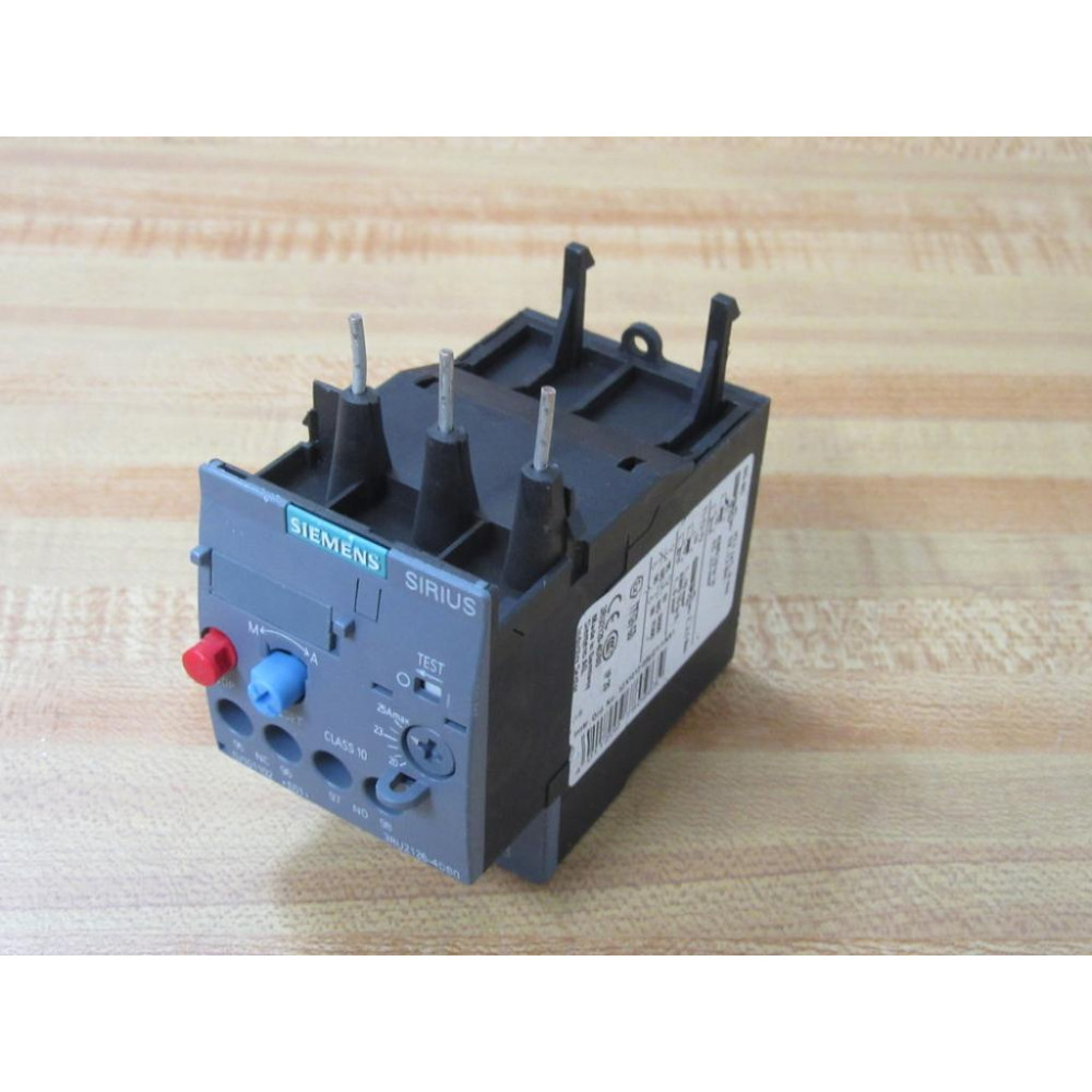 Siemens 3RU2126-4DB0 Overload Relay 3RU21264DB0 - New No Box