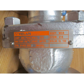 Velan 01402-SSEZ Ball Valve 01402SSEZ - New No Box
