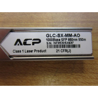 ACP GLC-SX-MM-AO SFP Transceiver Module GLCSXMMAO - Used