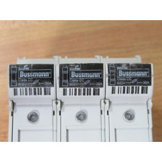 Bussmann CHCC Buss Fuse Holder 30A 3 Poles CHCC3DIU - New No Box