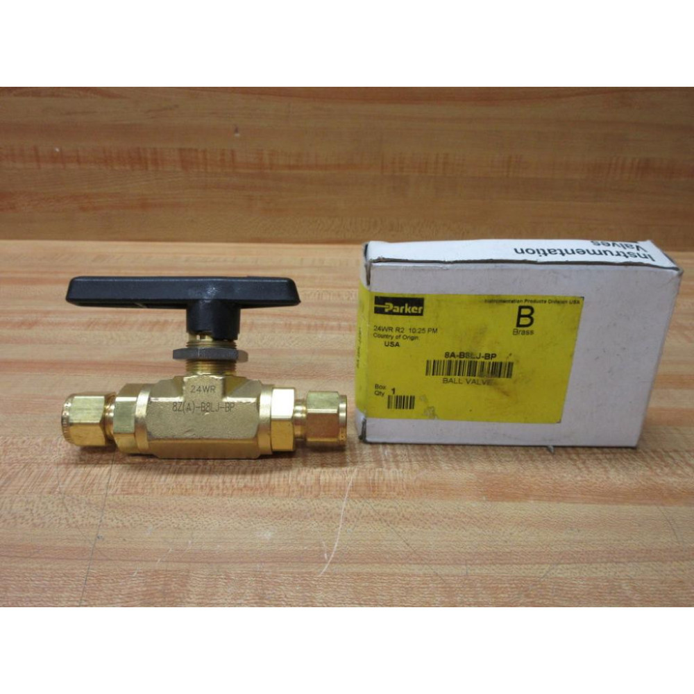Parker 8A-B8LJ-BP Ball Valve 8AB8LJBP