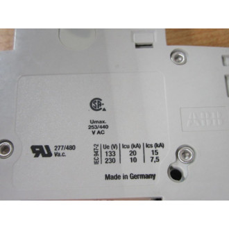 ABB S201 K 3 A 3A Miniature Circuit Breaker S201-K3 - New No Box