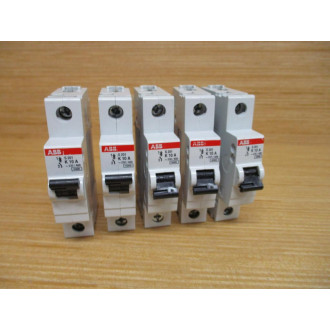 ABB S201-K10 10A Circuit Breaker S201-K10A ~230400V (Pack of 5) - Used