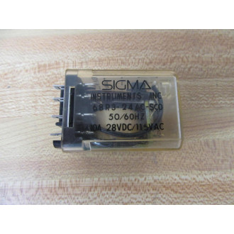 Sigma 68R3- 24AC-SC0 Realy 68R3-24AC-SCO - Used