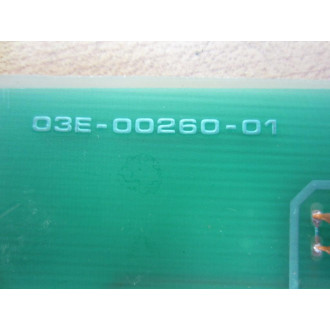 Koenig & Bauer 03E-00260-01 Circuit Board 03E0026001 - Used