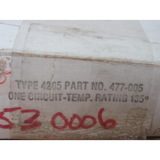 Simplex 477-005 Heat Detector Fire Alarm 4265