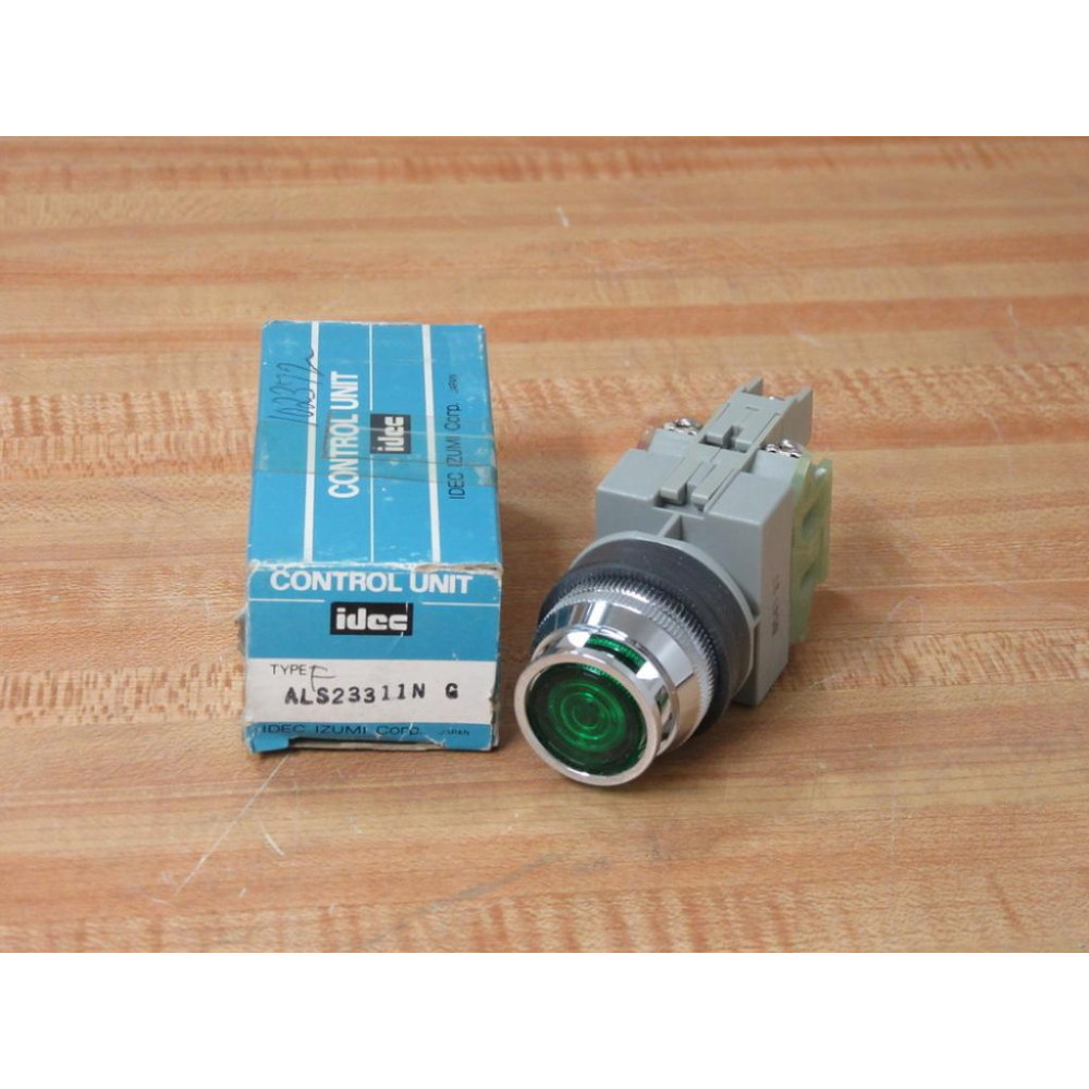 IDEC IZUMI ALS23311N G Momentary Pushbutton ALS23311NG