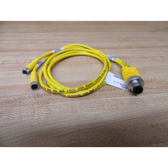 Turck VBRS 4.4-2PKG 3M-0.90.9 Euro Fast Cable U0118-28 - New No Box