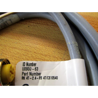 Turck RK 4T-2.4-RS 4TCS10540 Cable U0900-63 - New No Box