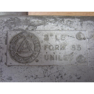 Appleton LB200-A 2" Aluminum Unilet - Used
