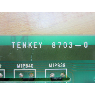 Fuji Machine 8703-0 Tenkey Board 87030 WO Key-Plate - Used