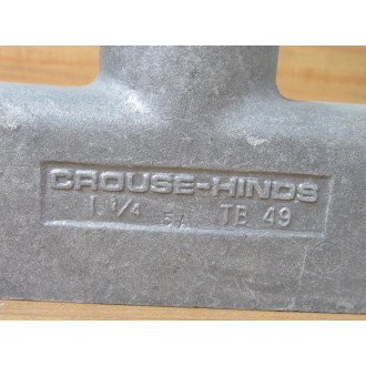 Crouse & Hinds TB49 1-14" Conduit Body - New No Box