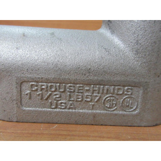 Crouse & Hinds LB57 Conduit Body 1-12" - New No Box