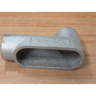 Crouse & Hinds LB57 Conduit Body 1-12" - New No Box