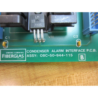 Fiberglas 08C-50-944-115 Condenser Alarm Interface PCB 08C50944115 - New No Box
