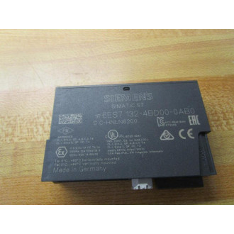 Siemens 6ES7 132-4BD00-0AB0 Simatic S7 Output Module 6ES1324BD000AB0 - Used