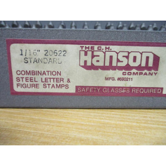 C.H. Hanson 116" 20622 Stamp Set 20622 - New No Box