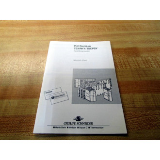Schneider TSX RKYTSX PSY Premium PLCs Manual TSXRKYTSKPSY French Ver. - Used