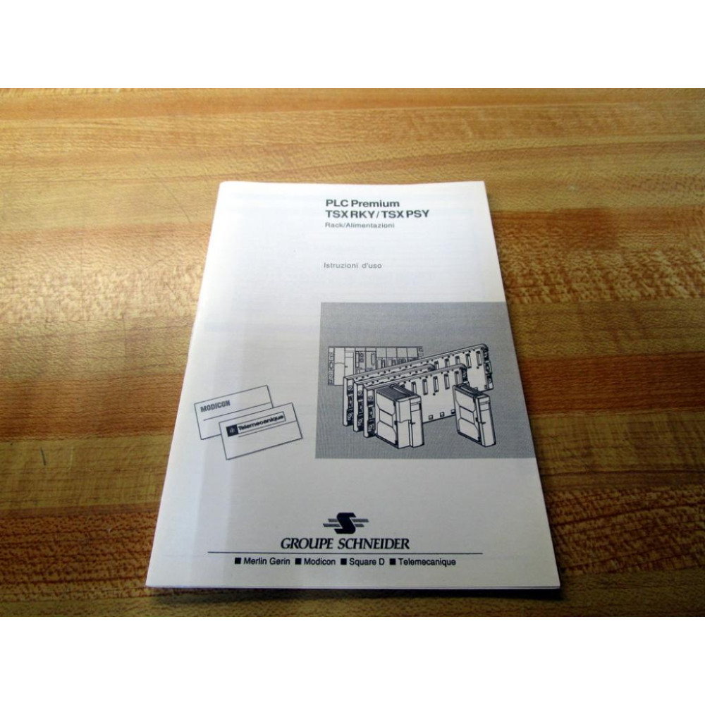 Schneider TSX RKYTSX PSY Premium PLCs Manual TSXRKYTSKPSY French Ver. - Used