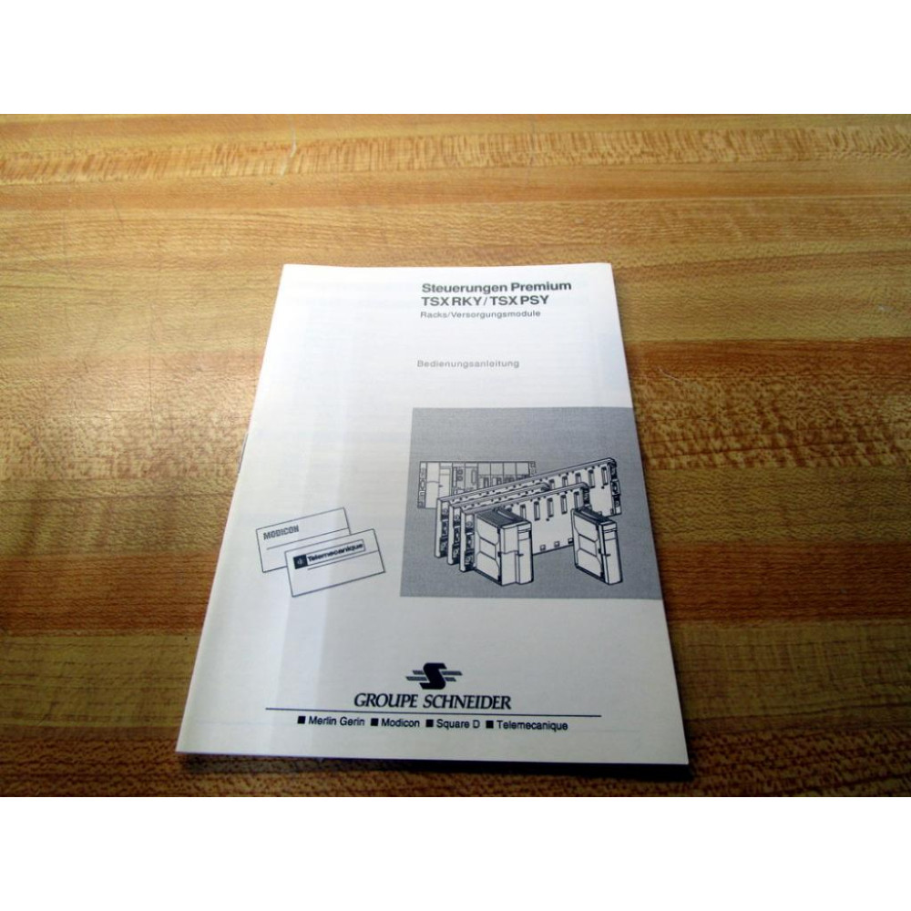 Schneider TSX RKYTSX PSY Premium PLCs Manual TSXRKYTSKPSY German Ver. - Used